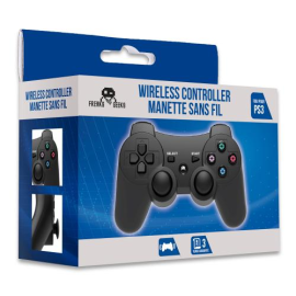 Wireless PS3 Controller + 1M Charging Cable-Black