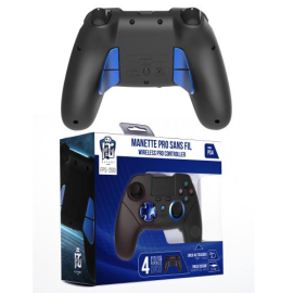 Black FPS-200 Esport Wireless Controller for PS4 with 4 rear paddles