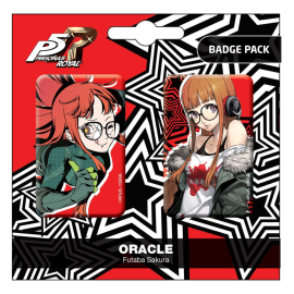 Persona 5 Royal pack 2 pins Oracle / Futaba Sakura 