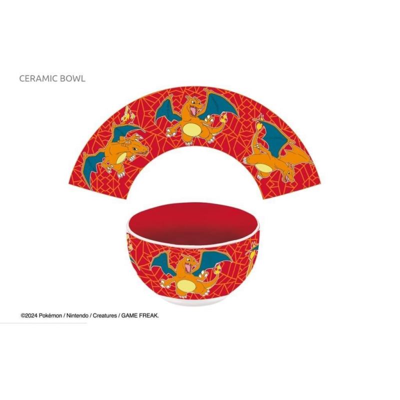 POKEMON - Charizard - Ceramic Bowl in Gift Box - 600ml 