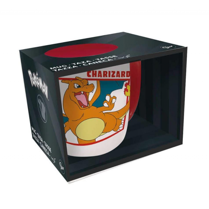 POKEMON - Charizard - Colored Interior Elite Mug - 384ml Cups and Mugs