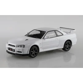 NISSAN R34 SKYLINE GT-R WHITE Model kit