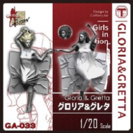 GIRLS IN ACTION - GLORIA AND GRETTA Figurine