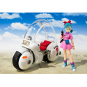 Dragon Ball Véhicule avec figure Bulma's Motorcycle Hoipoi Capsule No.9 S.H. Figuarts 17 cm Bandai