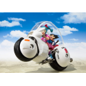 Dragon Ball Véhicule avec figure Bulma's Motorcycle Hoipoi Capsule No.9 S.H. Figuarts 17 cm