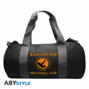 HAIKYU!! - "Karasuno Volleyball Club" sports bag - Grey/Black 