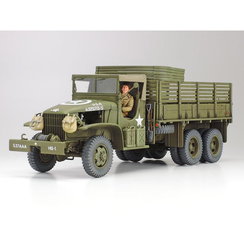 U.S. Type353 6x6 2.5ton truck with driver figure and decals for 4 vehicles