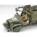 U.S. Type353 6x6 2.5ton truck with driver figure and decals for 4 vehicles