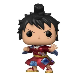 One Piece Figure POP! Animation Vinyl Luffy in Kimono(MT) Exclusive 9 cm Figurine 