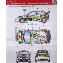 FORD FOCUS WRC STOBART Decal 