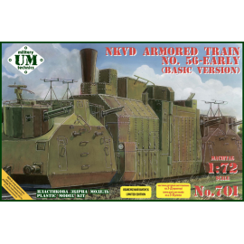 NKVD No.56 - Early, Armored train (basic version) Model kit 