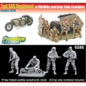 2nd SAS Regiment x 4 with Welbike and Drop Tube Container