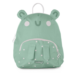 ML Baby Eco: FROG BACKPACK 25x29x5cm, green, insulated, rPET Bag 
