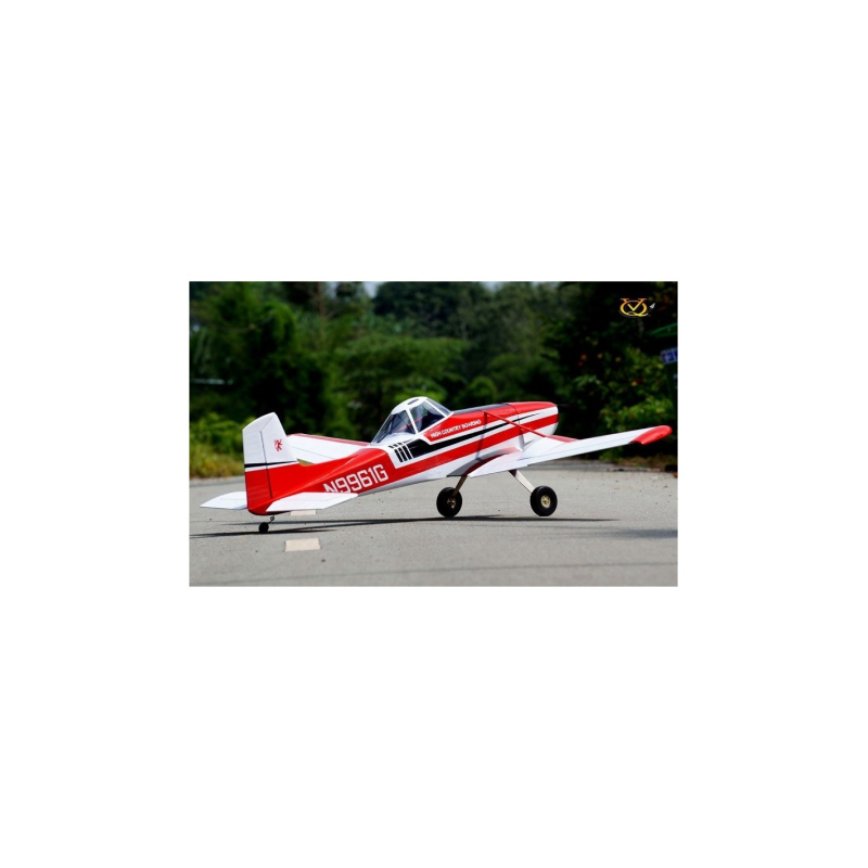 Airplane VQ Model Cessna 188 Awagon 60-90 size EP-GP Red - White version (Wingspan 2 meters) 