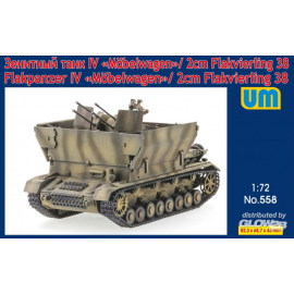 Flakpanzer IV Mobelwagen/2cm Flakvierling38 Model kit 
