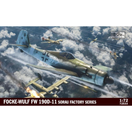 IBG MODELS: 1/72; Fw 190D-11 Sorau Factory Series Model kit 