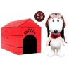 Peanuts Supersize Vinyl Figure Snoopy Flying Ace Doghouse Box Figurine 