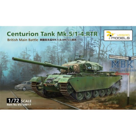 Centurion Tank Mk5/1 - 4. RTR Model kit 