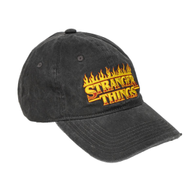 Strangers Things: Flames Logo Baseball Cap 