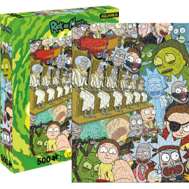 Rick and Morty: 500 Piece Jigsaw Puzzle 