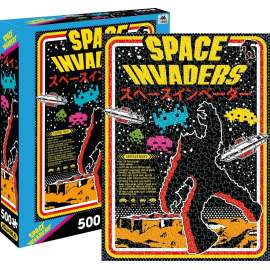 Space Invaders: 500 Piece Jigsaw Puzzle 