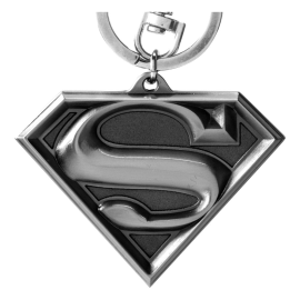 DC Comics metal keyring Superman Logo Keychain 