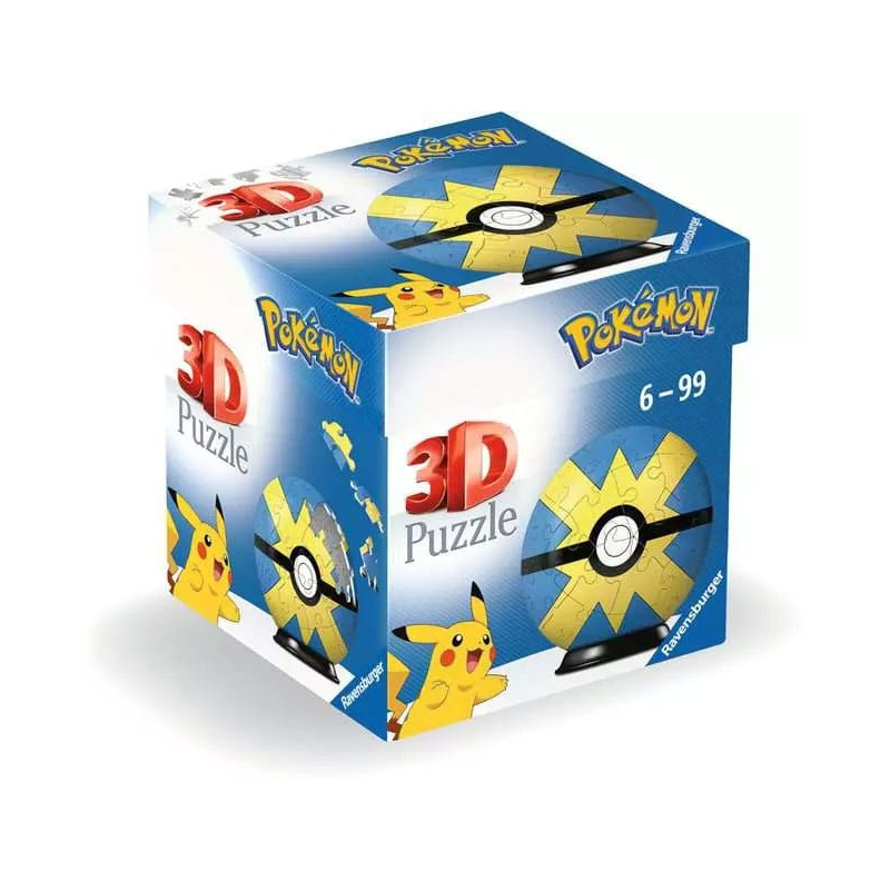 Pokémon 3D puzzle Pokéballs: Quick Ball (55 pieces) Jigsaw puzzle