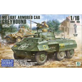 M8 Greyhound US Light Armored Car (1:16) Model kit 