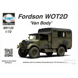 Fordson WOT2D 'Van Body' 1/72 Model kit 