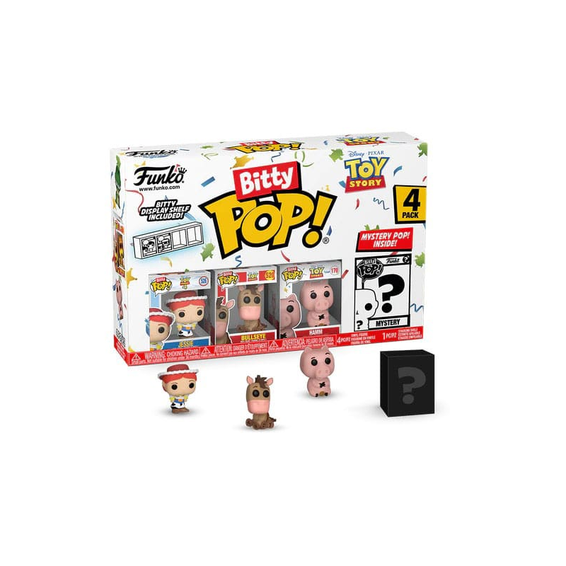 Toy Story pack 4 Bitty POP figurines! Vinyl Jessie 2.5 cm 