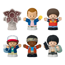 Stranger Things pack 6 Fisher-Price Little People Collector Castle Byers minifigures 7 cm Figurine 