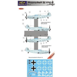 Messerschmitt Bf 109G-10 Part I (designed to be used with model kits from Revell)