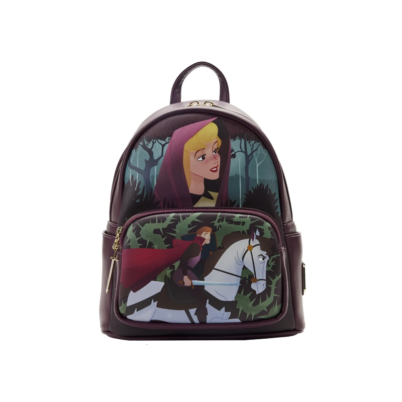 Disney Loungefly Mini Backpack Sleeping Beauty Aurora Sleeping Beauty Exclusive 