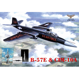 B-57E CANBERRA & CIM-10A BOMARC Model kit 