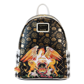 Queen by Loungefly Mini Logo Crest backpack 