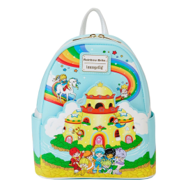 Blonde in Rainbow Land by Loungefly Mini Castle backpack 