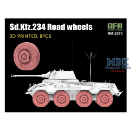 Road Wheels for Sd.Kfz. 234 (3D printed) Model kit 