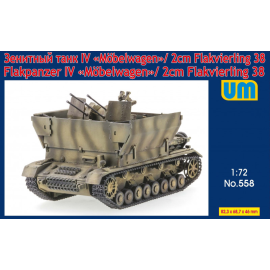 Flakpanzer IV 'Mobelwagen'/2cm Flakvierling38 Model kit 