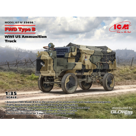 FWD Type B, WWI US Ammunition Truck Model kit 