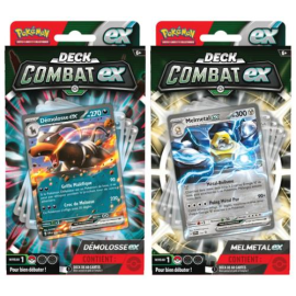 Pokémon TCG - Melmetal EX or Houndoom EX Combat Deck (1 random deck)FR 