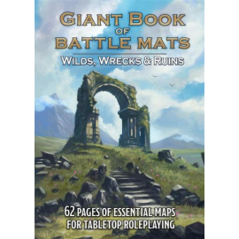 Game board book: Giant Book of Battle Mats Wrecks & Ruins (A3) 