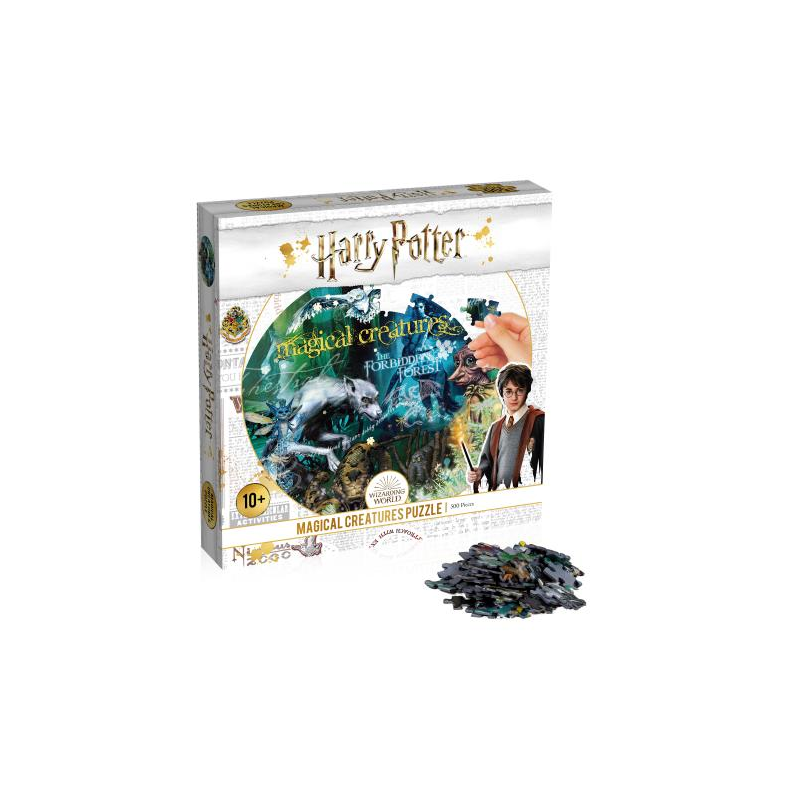Puzzle- Harry Potter- Magical Creature (500 pieces) white pack 