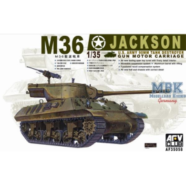 M36 Jackson 90mm WWII Version Tank Destroyer Motor Gun carriage