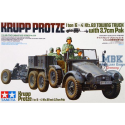 Krupp Protze 1 ton (6 x 6) towing truck with 37mm Pak