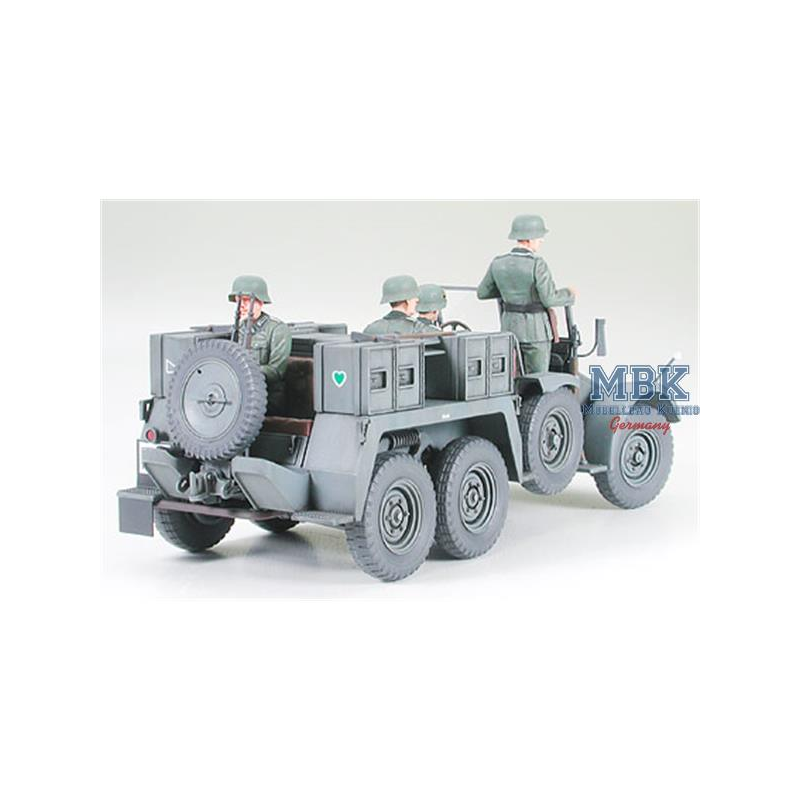 Krupp Protze 1 ton (6 x 6) towing truck with 37mm Pak