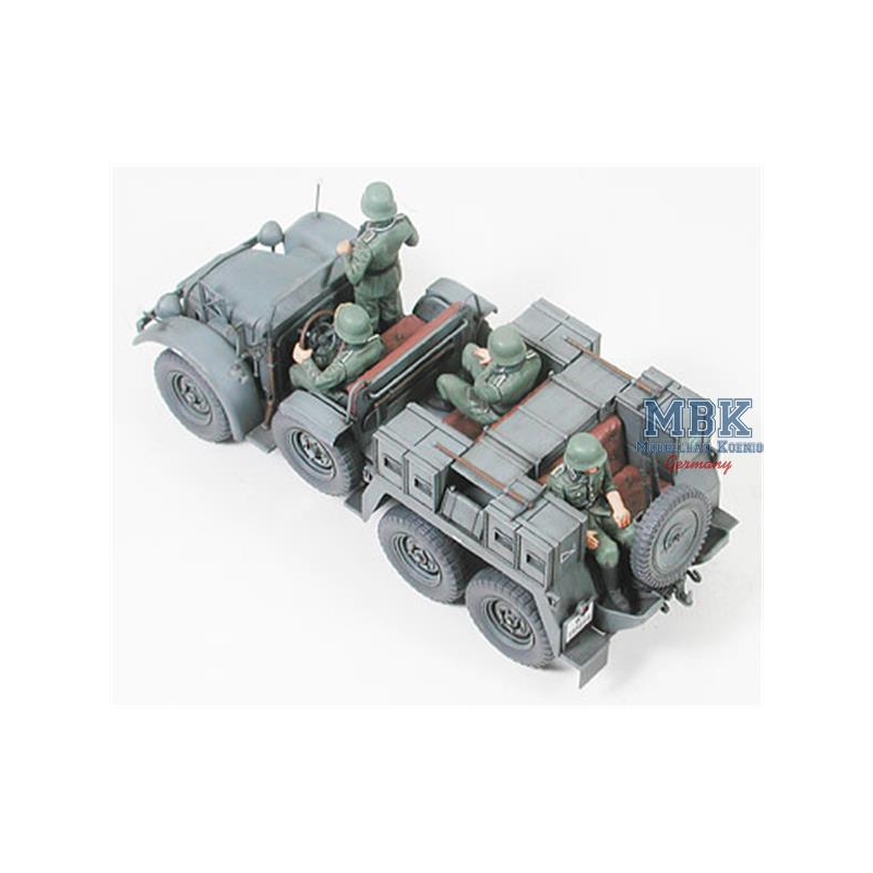 Krupp Protze 1 ton (6 x 6) towing truck with 37mm Pak