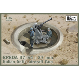 Breda 37/54 37mm Italian AntiAircraft Gun