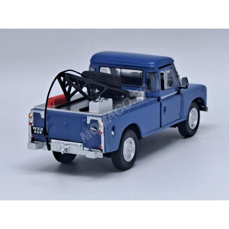 LAND ROVER SERIES III BLUE PICK-UP Diecast model car