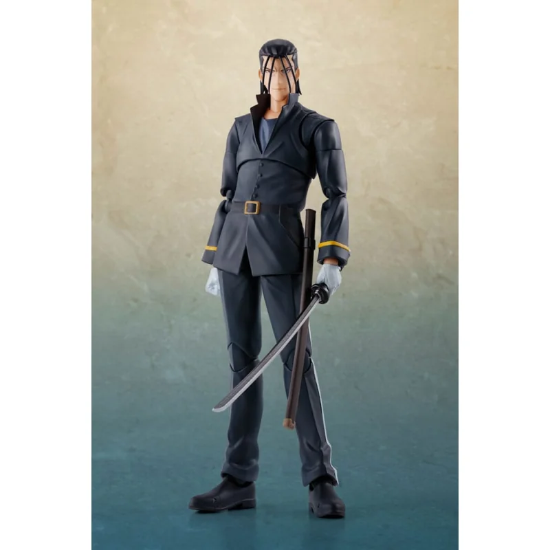 Rurouni Kenshin: Meiji Swordsman Romantic Story figure SH Figuarts Hajime Saito 17 cm Figurine 