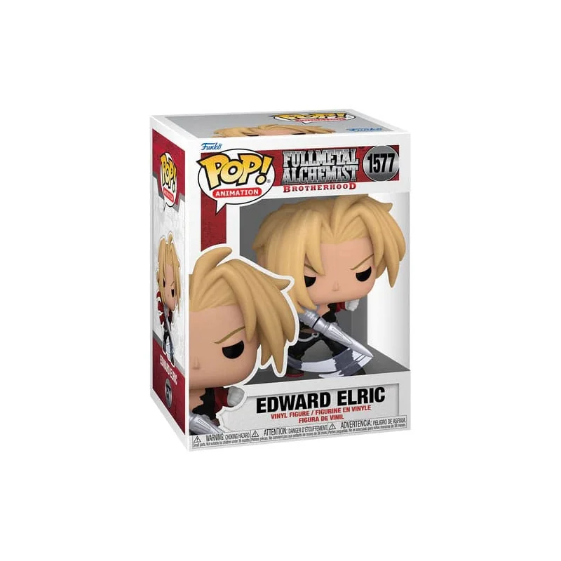 Fullmetal Alchemist Brotherhood POP! Animation Vinyl figurine E Elric w/Blade 9 cm Figure